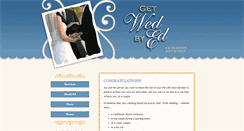 Desktop Screenshot of getwedbyed.com